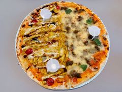 咖喱鸡肉披萨-机器人火炉披萨