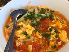 土鸡蛋番茄烩散花焖饭-村外有星光小食铺(长嘉汇店)