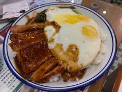 黑椒猪扒双蛋饭-小龍鳳餐室(番禺路店)