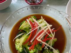 白灼西兰花-廖老妈蹄花店(人民公园陕西街259号店)