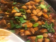 肉末炒凉粉-阿五黄河大鲤鱼(海尚店)