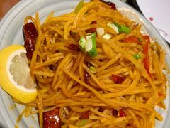酸辣土豆丝-额娘·春饼烤鸭(华北七楼创始店)
