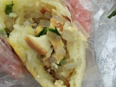 豆腐粉条素煎包-老槐树煎包