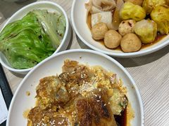 雞蛋香煎蝦米腸粉-强记美食