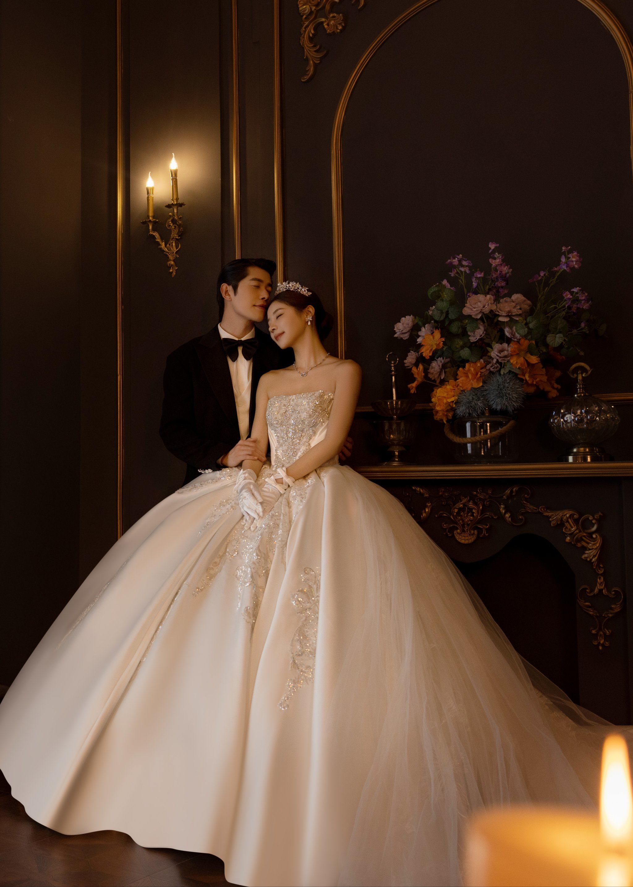 直接封神❗️高级感爆棚的宫廷风婚纱照