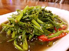 炒空心菜-Dang restaurant (patong phuket)