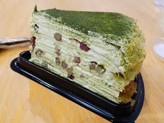 抹茶蜜豆千层-迦南·甜品蛋糕(传媒店)