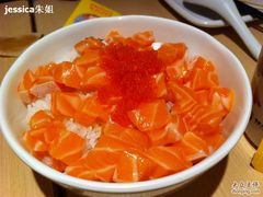 三文鱼腩饭-万岁寿司(芳村店)