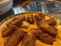 蒜香炸排骨-农厨好味·温泉鹅·农家菜