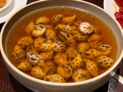 古越陈酿煮花螺-杭州西子湖四季酒店·金沙厅