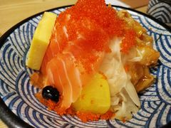 三文鱼银雕盖饭-無雙居酒屋(北京路店)
