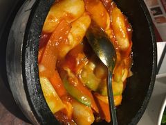 石锅芝士年糕-韩宫宴烤肉·料理(南京江宁万达店)