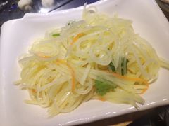 呛土豆丝-山河屯江鱼馆