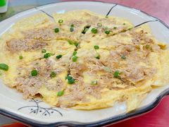 腐竹煎蛋-银峰农庄·特色烧鸡·鲜无花果浸鸡