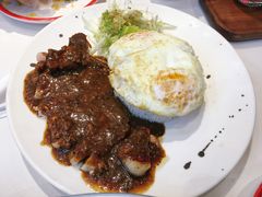 黑椒带骨猪排双蛋饭-柠檬树茶餐厅(海雅缤纷城店)