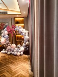 -团子宝宝宴派对百日宴生日布置策划·求婚策划·气球布置别墅民宿