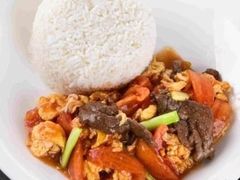 鲜茄牛肉滑蛋拌饭-绿茵阁(体育西分店)