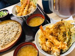蟹肉天妇罗-天ぷら定食まきの(難波千日前店)