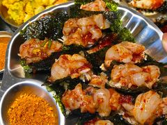 -草家酱蟹炭火烤肉店(珲春南路一店)