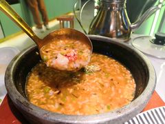 招牌小龙虾红糖泡饭-蜜桃花开·中西融合菜E&W(南长街店)