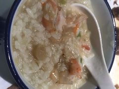 鲜虾干贝砂锅粥-肉神潮汕卤鹅
