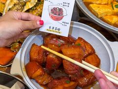 -东来菜馆•手抓海鲜家常菜•海鲜锅贴(鸽子窝店)