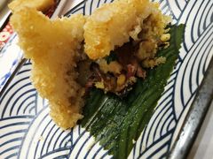 酥炸瑶柱咸肉粽-君德澜酒家·创意粤菜(金山谷店)