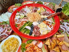 -陈叉子钢盆烤肉(中原万达店)