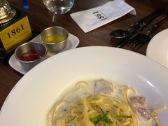 奶油培根意大利面-1861意大利餐厅(文化广场店)