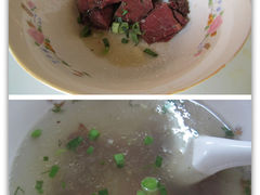 牛肉汤-草桥清真牛肉锅贴扁食店