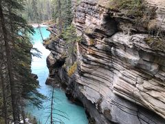 -阿萨巴斯卡瀑布观景点