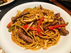 黑椒牛肉炒意面-朱雀门精酿(南马道巷店)
