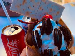 奥利奥牛奶雪糕鸡蛋仔芭菲-CHOCHENG&CO.(欢乐海岸店)