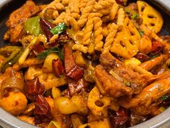 麻辣虾翅锅-小城外婆肴私房菜.家宴聚集点(圆明园颐和园·清河上地店)