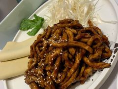 鱼香鸡丝-紫光园·烤鸭·北京菜(劲松店)