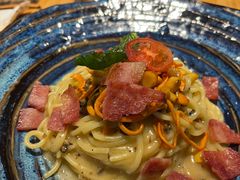 牛肝菌奶油意面-POKEE VIA&Brunch·维娅(重庆来福士店)