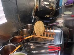 -小红车炸蛋葱油饼