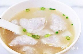 Fish Skin Dumplings in Superior Soup