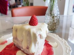 草莓瀑布芝士蛋糕-LA JOLLA 墨西哥餐厅(学院路店)
