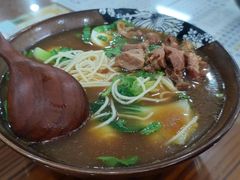红烧羊肉汤面-茗味居羊肉汤面馆(临沂路店)