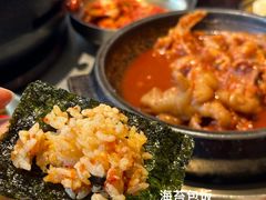 -草家酱蟹炭火烤肉店(珲春南路一店)