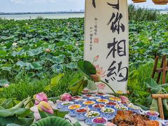-七的湖·晚芳亭·阳澄湖农家菜·大闸蟹(莲花岛店)