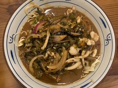 鱿鱼＋鳝糊双浇面-爱家面馆(常州总店)