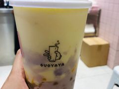 芒果芋泥波波茶-果呀呀(国金街店)