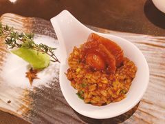 樱花鲍鱼炒饭-广州文华东方酒店·江-由辉师傅主理