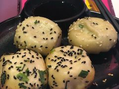 荠菜大虾双拼-小杨生煎(湟普汇店)