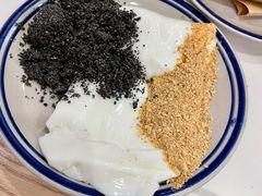 三色椰奶麻薯-正南齐北·老街糯米团(洪崖洞店)