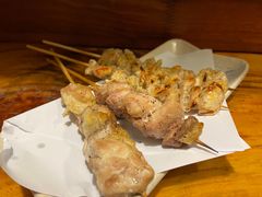 鸡肉串-百步拉面