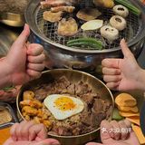 广州！！吃到了好吃的满满烤肉流心蛋炒饭！！🍳 