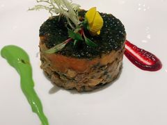 黑鱼籽木瓜牛肉塔塔-王品牛排(合肥万象城店)